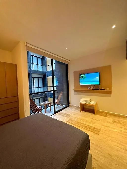 New Pool View Cozy Apartment / Jacuzzi, Gym & Pool Playa del Carmen 0*,  Mexico