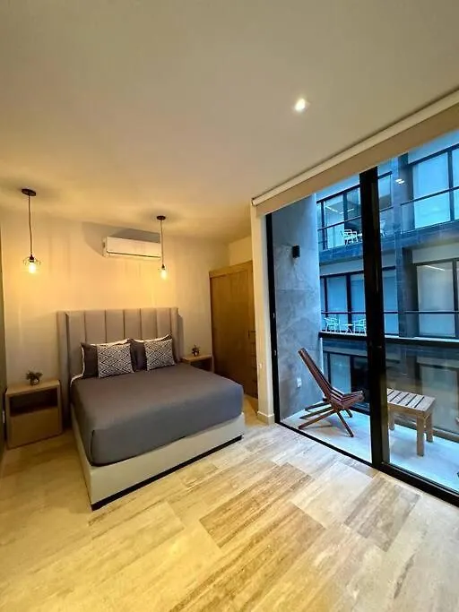 New Pool View Cozy Apartment / Jacuzzi, Gym & Pool Playa del Carmen Mexico