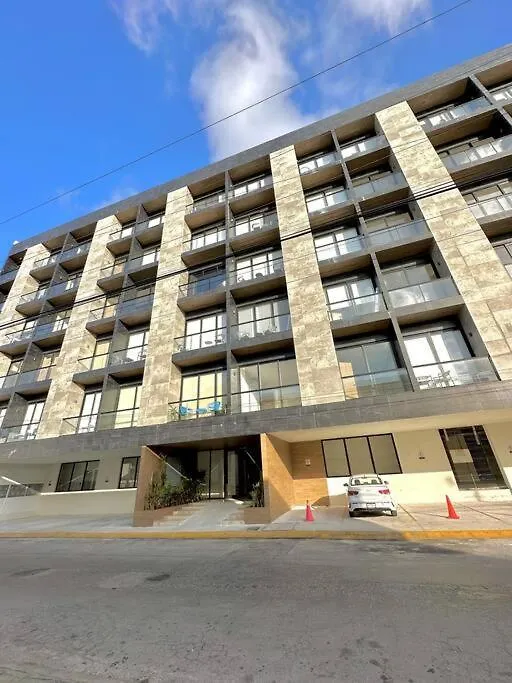 New Pool View Cozy Apartment / Jacuzzi, Gym & Pool Playa del Carmen