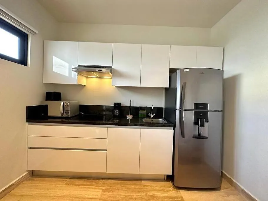 New Pool View Cozy Apartment / Jacuzzi, Gym & Pool Playa del Carmen